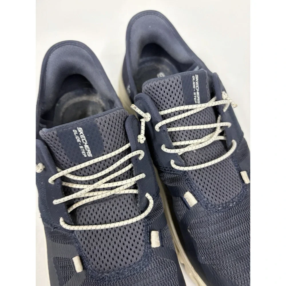 Skechers Glide-Step Pro Hands Free Slip-ins Men's 11.5 Wide Navy 232930W T5